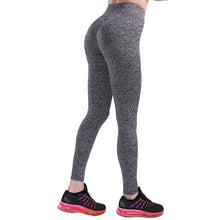 Load image into Gallery viewer, Fashion Push Up Leggings Women Workout Leggings Slim Leggings Polyester V-Waist Jeggings Women Pencil Pants