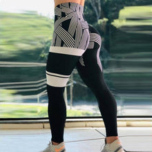 Load image into Gallery viewer, SVOKOR High Waist Leggings Ladies Digital Printing Striped Fitness Leggings Casual Sports Breathable Pants Women&#39;s Clothing