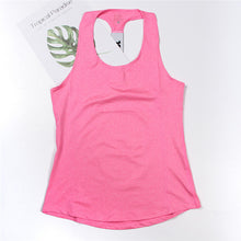 Load image into Gallery viewer, Professional Yoga Top Vest Sleeveless Sport Shirt Women Running Gym Shirt Women Sport Jerseys Fitness Yoga Shirt Tank Top