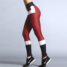 Load image into Gallery viewer, 2019 Hayoha Christmas Printing Leggings Put Hip Elastic High Waist Legging Breathable Merry Christmas Pants